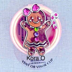 BBW Miss Gingerbread Car Fragrance Holder NEW